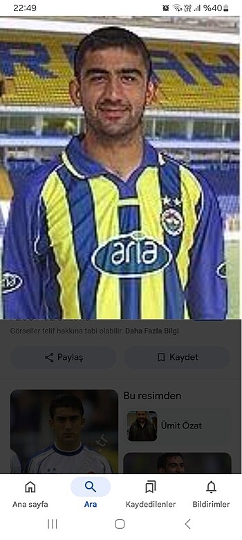 Fenerium 2001-02 Fenerbahçe Forma