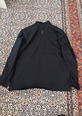 Siyah Fermuarlı Erkek Spor Ceket - Görsel 3