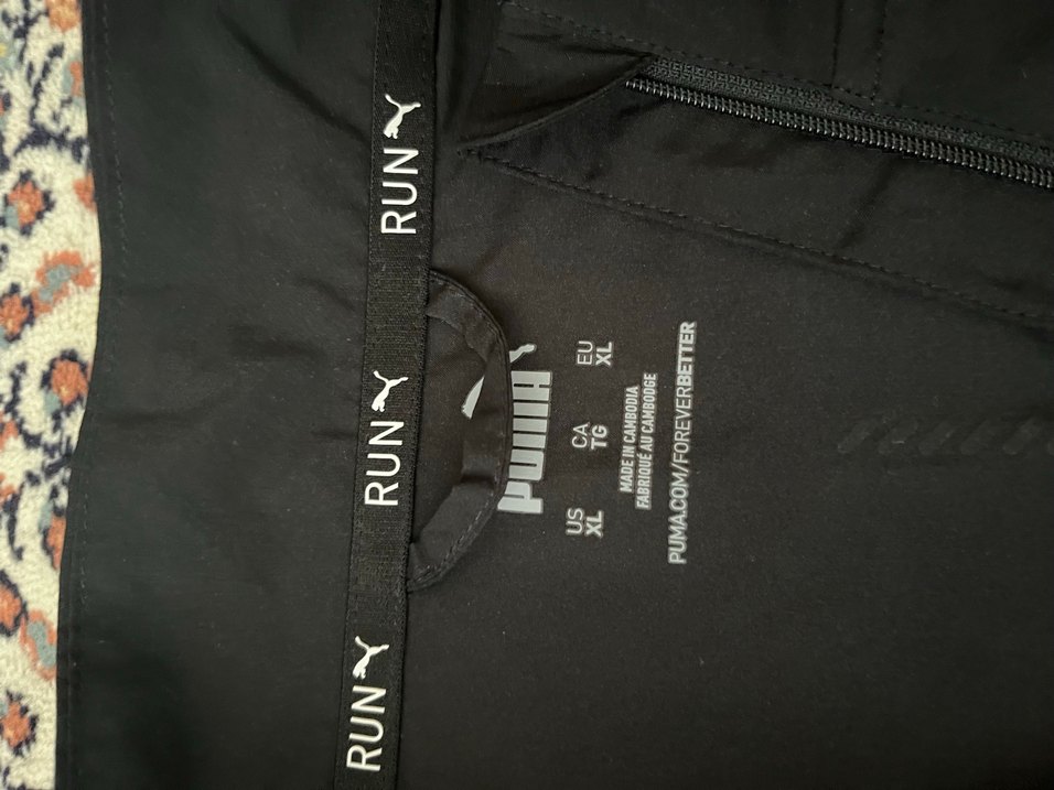 Siyah Fermuarlı Erkek Spor Ceket - Görsel 4