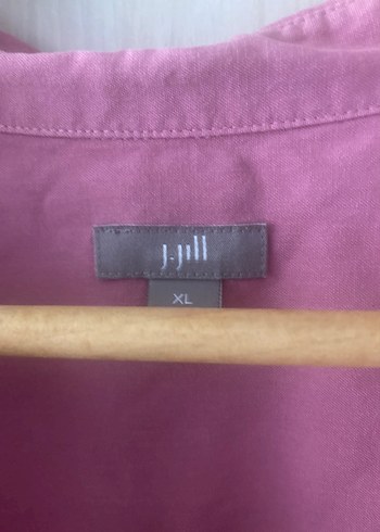 Pembe ipek j.Jill marka gömlek - Görsel 3