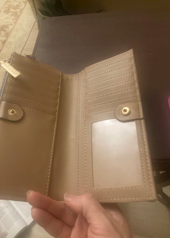 Mavi Fermuarlı Kadın Cüzdanı - Görsel 3