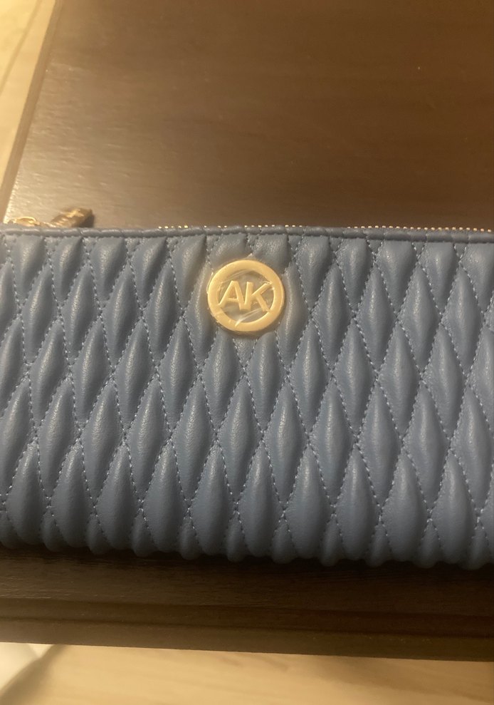 Mavi Fermuarlı Kadın Cüzdanı - Görsel 2