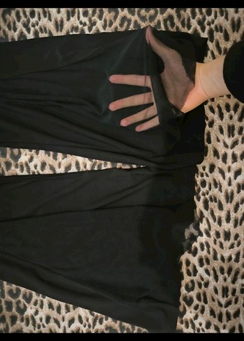 vintage gotik goth vkei taş tül detaylı tayt - Görsel 3