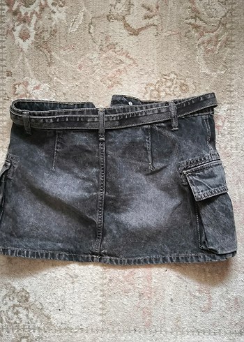 Bershka vkei archive gotik Mini Kot Etek - Görsel 2