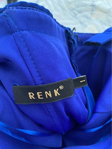 s Beden mavi Renk Saks mavisi balık abiye elbise