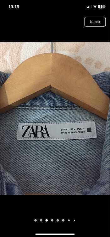 Zara Zara kot ceket
