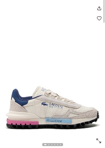 Lacoste Erkek Beyaz Pastel Sneakers
