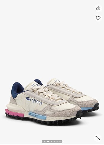 Lacoste Lacoste Erkek Beyaz Pastel Sneakers