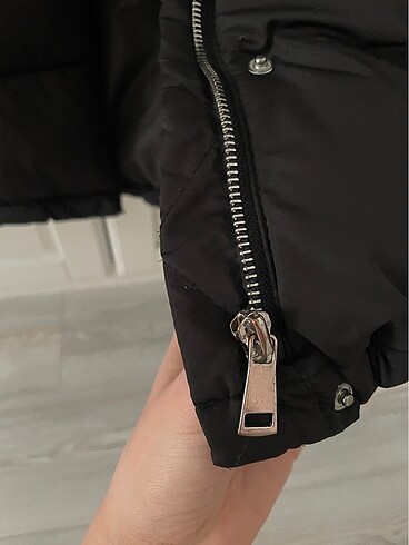 xs Beden siyah Renk stradivarius mont