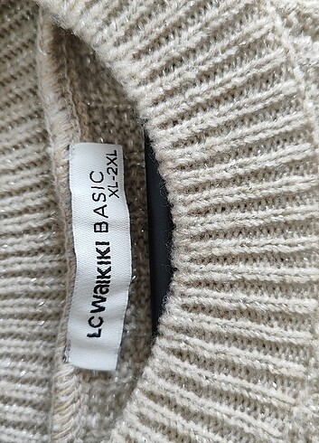 xl Beden camel Renk LCW oversize kazak