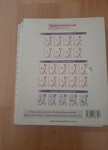 Beden Zafer Yayınları TYT TÜRKÇE Soru Bankası