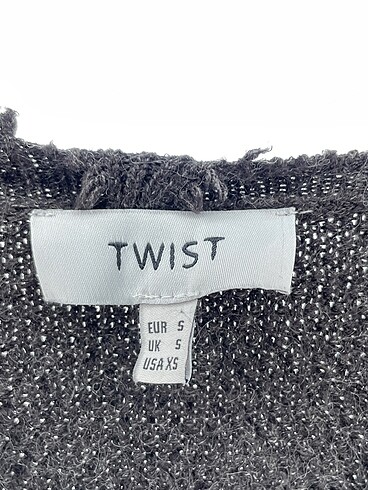 s Beden gri Renk Twist Kazak / Triko %70 İndirimli.