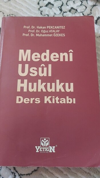 Medeni Usul Hukuku Ders Kitabı