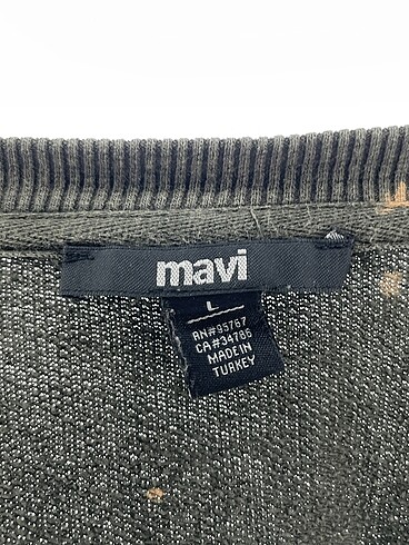 l Beden çeşitli Renk Mavi Jeans Sweatshirt %70 İndirimli.