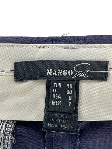 40 Beden lacivert Renk Mango Mini Etek %70 İndirimli.