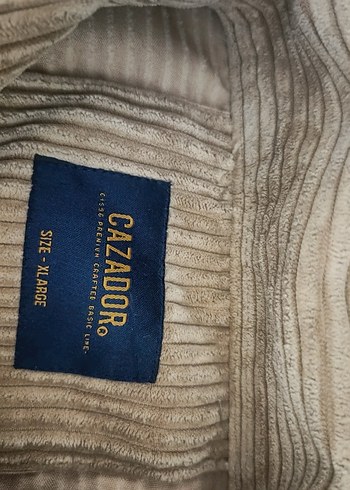 l/xl Beden kahverengi Renk Cazador Düğmeli Kahverengi Kadife Erkek Ceket