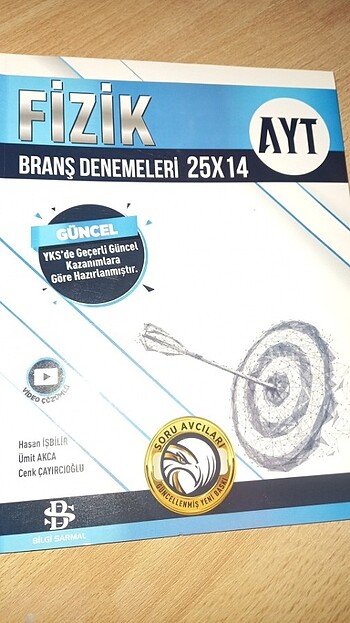Beden Renk YKS AYT FEN (FİZİK,KİMYA, BİYOLOJİ) DENEMELERİ