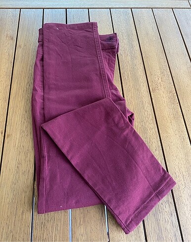 38 Beden Canvas pantalon az giyilmiş