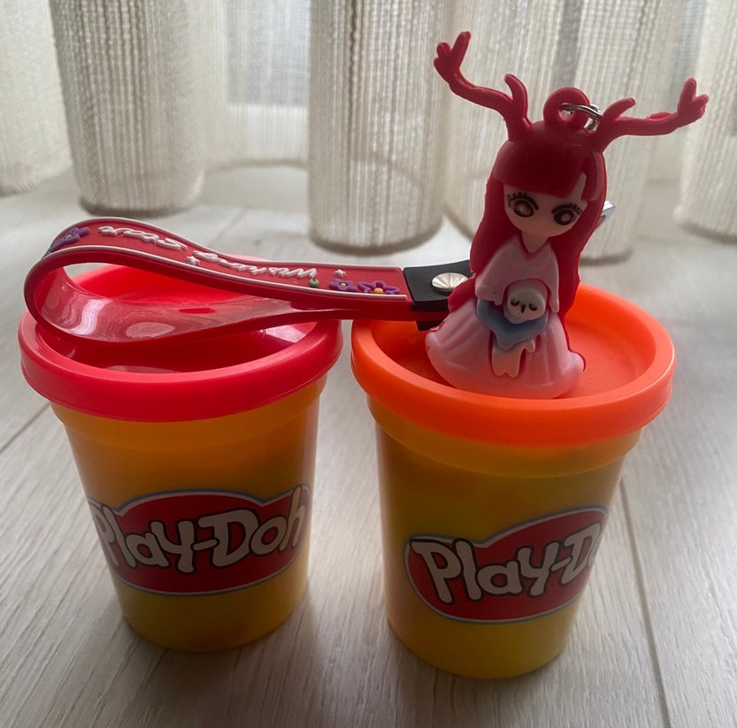 Oyun hamuru anahtarlık - Görsel 2