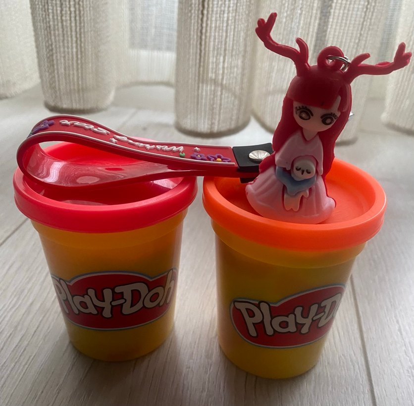 Oyun hamuru anahtarlık - Görsel 3