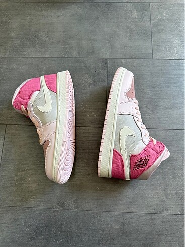 38 Beden pembe Renk Nike Air Jordan 1 Mid Digital Pink
