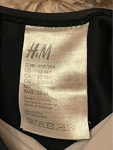 13-14 Yaş Beden Mayo H&M