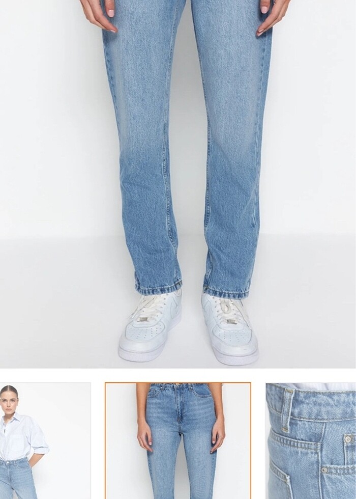 Mavi Jean Bol Pantolon - Görsel 2