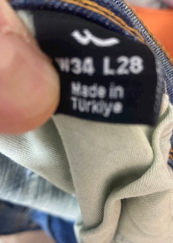 Erkek ltb marka skini kot Pantolon - Görsel 2