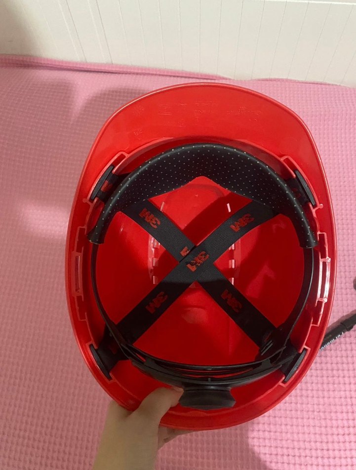 3M Kırmızı İSG UZMAN BARETİ - Görsel 2