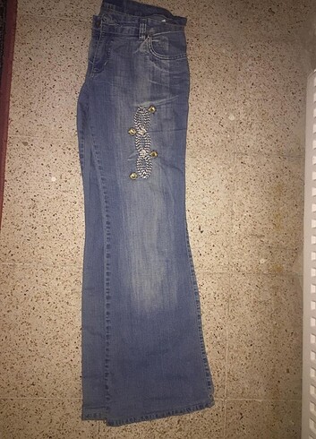 Diğer Mavi Vintage Flare Jeans