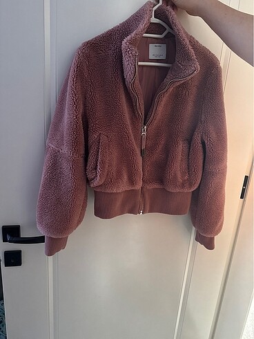 Bershka peluş ceket