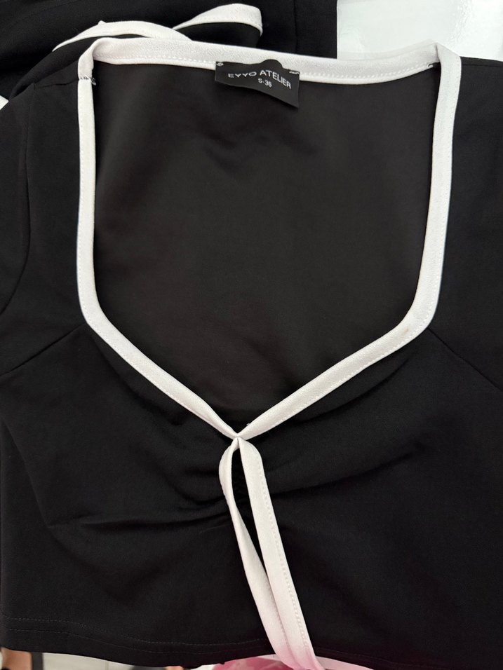 Siyah Bağcıklı takım - Görsel 3