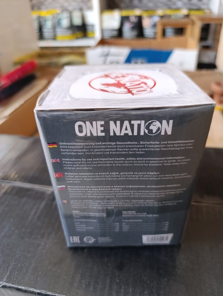ONE NATİON NARGİLE KÖMÜRÜ 1KG 36 er - Görsel 2
