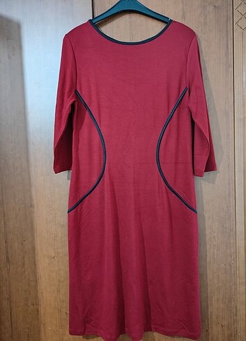 Bordo elbise