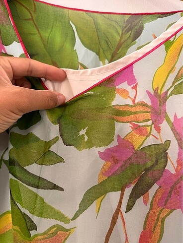 BÜYÜK BEDEN ASİMETRİK KESİMLİ TUNİK - Görsel 5