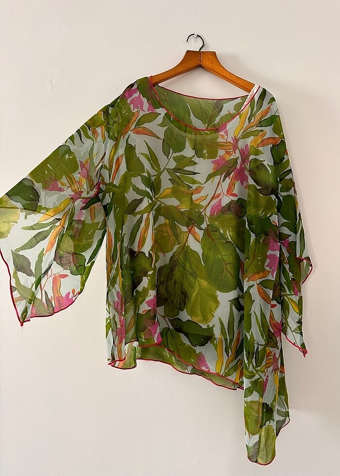 BÜYÜK BEDEN ASİMETRİK KESİMLİ TUNİK - Görsel 2