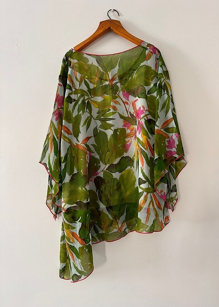 BÜYÜK BEDEN ASİMETRİK KESİMLİ TUNİK - Görsel 4