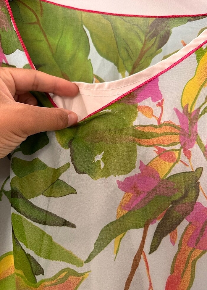 BÜYÜK BEDEN ASİMETRİK KESİMLİ TUNİK - Görsel 5