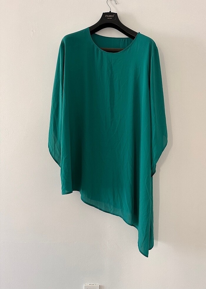 ASİMETRİK KESİM BÜYÜK BEDEN TUNİK - Görsel 3