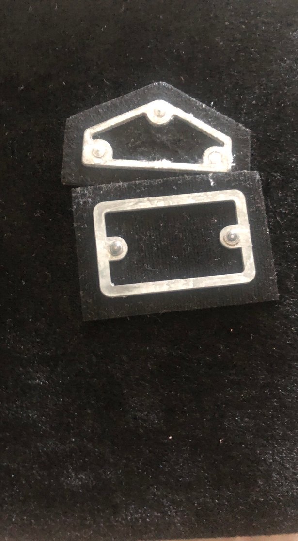 Altın Renkli Erkek Biker Rozetleri - Görsel 2