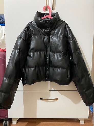 Puffer Crop Şişme Mont