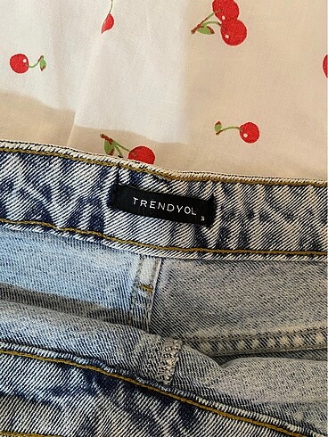36 Beden Denim Şort Etek
