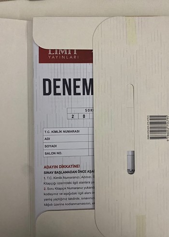  Limit Yayınları TYT Deneme Sınavları - 5 Adet