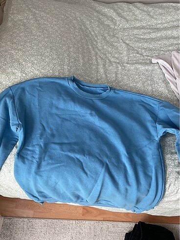 Mavi renk sweatshirt