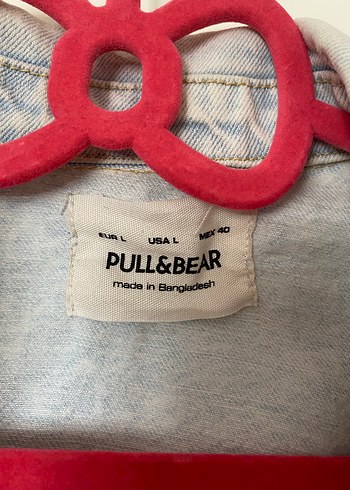 Pull and Bear Denim Ceket