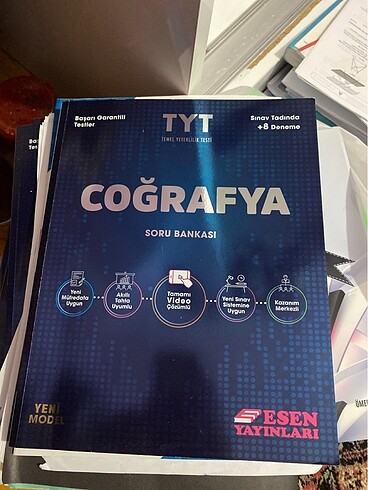 esen yayınları tyt coğrafya soru bankası