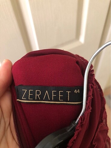 xl Beden bordo Renk Şifon abiye