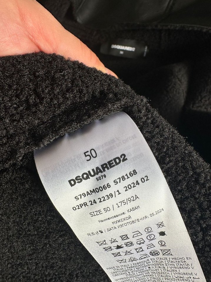 siyah deri ceket - Görsel 5