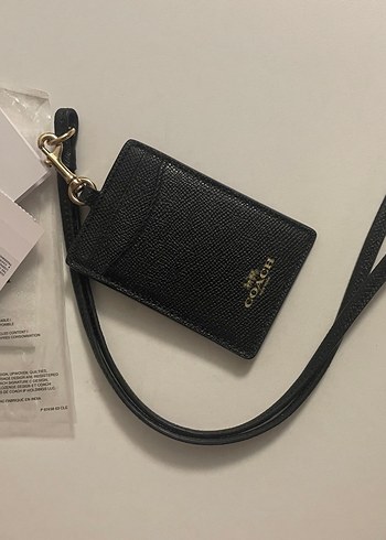 Coach Siyah Deri Kadın Cüzdan - Görsel 8