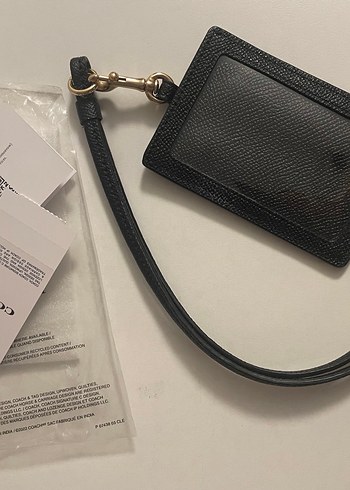 Coach Siyah Deri Kadın Cüzdan - Görsel 7